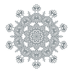 beautiful mandala vector for design