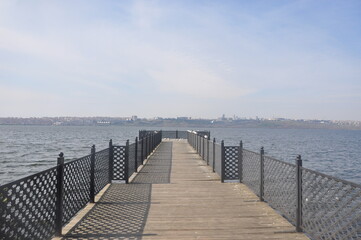 Obraz premium pier in the sea