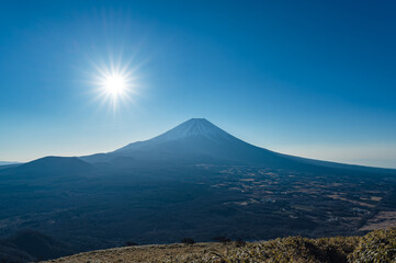 竜ヶ岳から見る雄大な富士山の世界