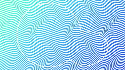 ABSTRACT COLORFUL GRADIENT WAVY LINE PATTERN BACKGROUND. COVER DESIGN 