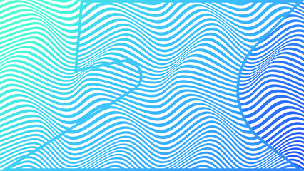 ABSTRACT COLORFUL GRADIENT WAVY LINE PATTERN BACKGROUND. COVER DESIGN 