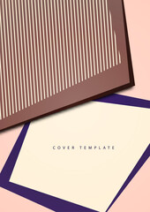 Abstract background. Bright geometric colored overlapping polygons and lines. Fashion design. Vector