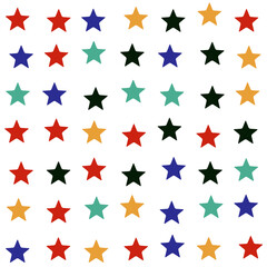 color star pattern symbol background
