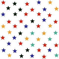 color star pattern symbol background