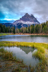 Amazing view of Italian Dolomites