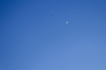 Moon in the sky