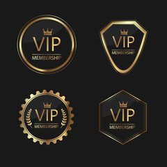 VIP membership Gold badge ,premium quality ,  premium invitation card poster .