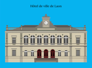 Hôtel de ville de Laon, France
Laon Town Hall

