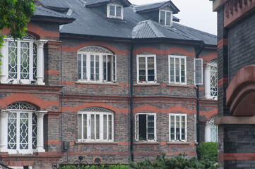 Naklejka premium zhenjiang museum building exterior china