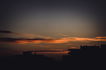 Sunset in Fuengirola Spain