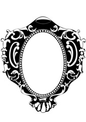 Frame for the image, file EPS.8 illustration.