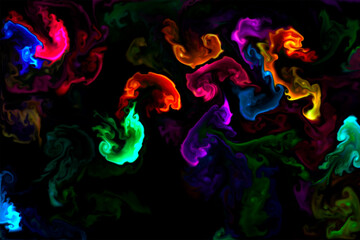 red and green liquid