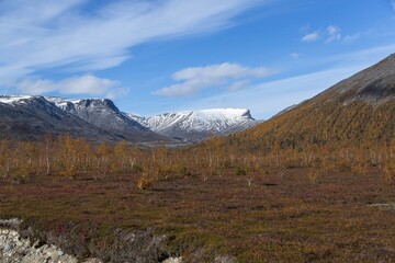 autumn in the mountains