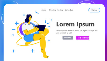 woman using tablet pc girl holding digital gadget social media communication digital addiction concept