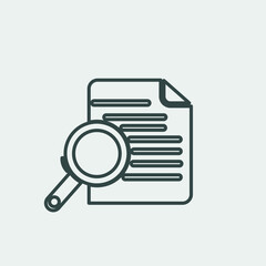 content search vector icon illustration sign 