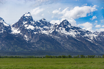 Teton Mountan Range,  Grand Teton National Park