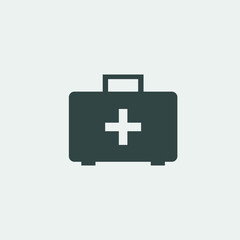 first aid vector icon illustration sign 