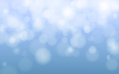 Obraz premium Cloud and Mist bokeh soft light abstract background, Vector eps 10 illustration bokeh particles, Background decoration