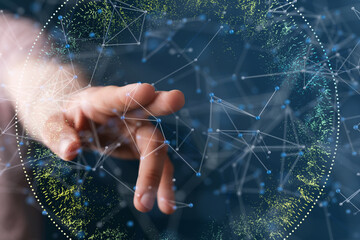  people network structure HR - Human resources management and recruitment