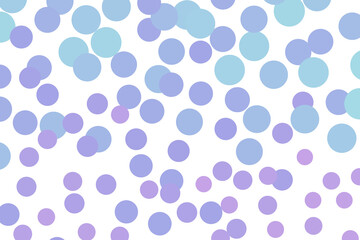 Light multicolor background, colorful vector texture with circles. Splash effect banner. Dotted abstract illustration with blurred drops of rain. Pattern for web page, banner, poster, card.