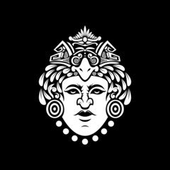 the male head of the mayan tribe