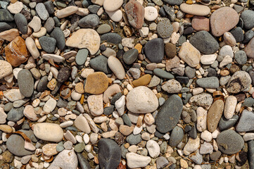 stones on the beach