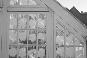 The beautiful old Danish greenhouse