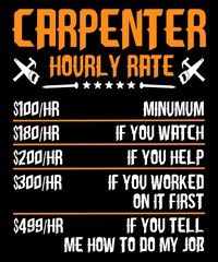 Carpenter Hourly rate
