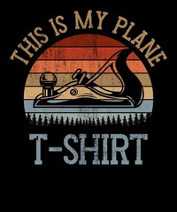 This Is My Only Plane T-shirt 2