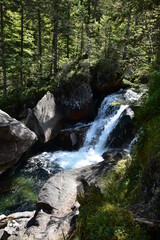 Obraz premium La randonnée du sentier des cascades à Cauterets