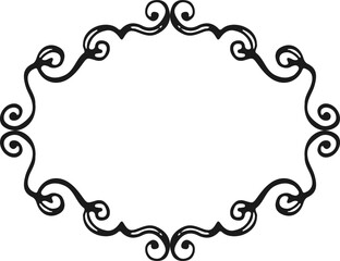 Sketch element for text, Abstract frame