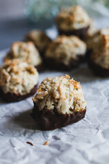 Coconut Pistachio Macaroon