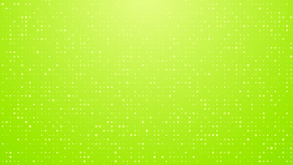 Abstract dot green color pattern gradient texture technology background.