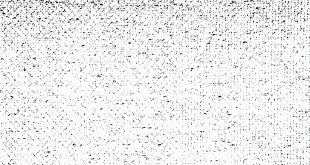 Vector fabric texture. Distressed texture of weaving fabric. Grunge background. Abstract halftone vector illustration. Overlay to create interesting effect and depth. Black isolated on white. EPS10.