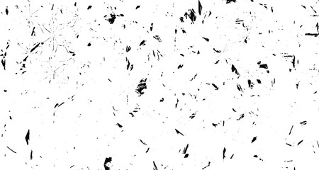 Obraz premium Small uneven spots and particles of debris. Abstract vector texture. Distressed uneven background. Grunge texture overlay with fine grains isolated on white background. Vector illustration. EPS10.