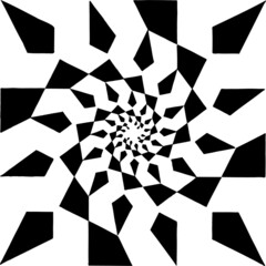 black and white pattern geometric template 
