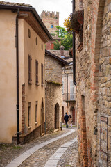 Fototapeta na wymiar Castell Arquato, Emilia Romagna, Italy