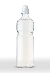 plastic bottle with water - 492435505