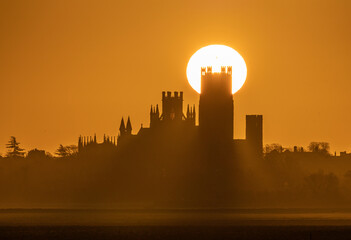 Sunrise behind Ely Cathedral, 30th January 2020