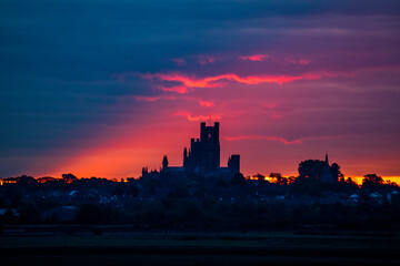 Dawn over Ely Cathedral, 23rd October 2021