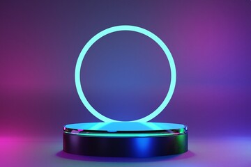 3d rendering illustration of background abstract glass bubble ball, art display wallpaper