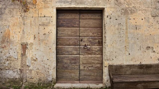 Many Different Antique Doors. Variety Of Ancient Architecture.