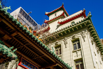 Fototapeta na wymiar Chinatown in San Francisco