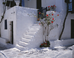Treppe auf Paros