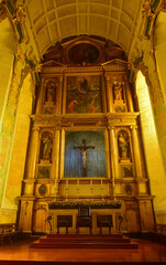 Innenansicht der Kathedrale von Leiria, Portugal