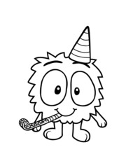 Design Geburtstag Monster 