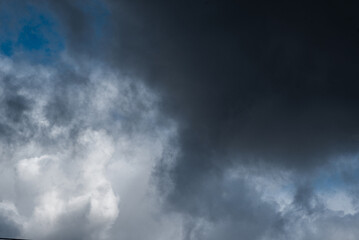 Spring sky after a thunderstorm