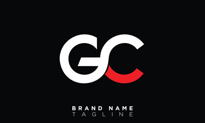 GC Alphabet letters Initials Monogram logo CG, G and C