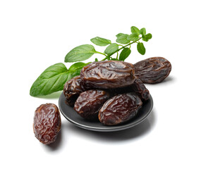 Big Dates Isolated. Date Palm Fruits