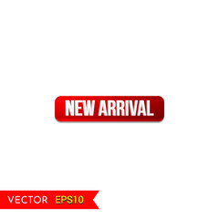 New arrival vector icon or New arrival Ui button